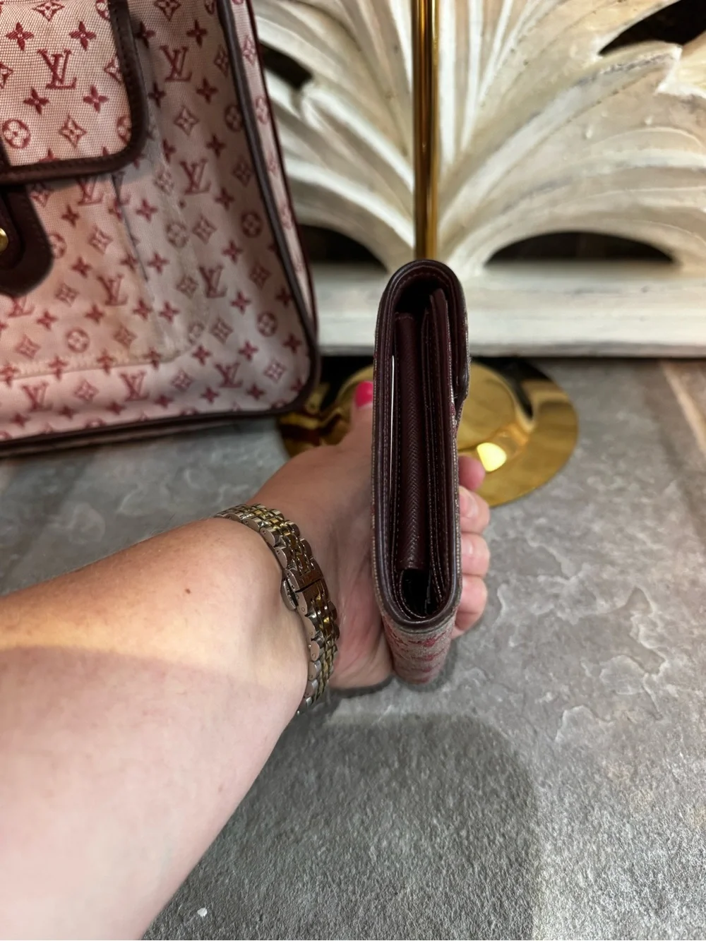 Louis Vuitton compact card